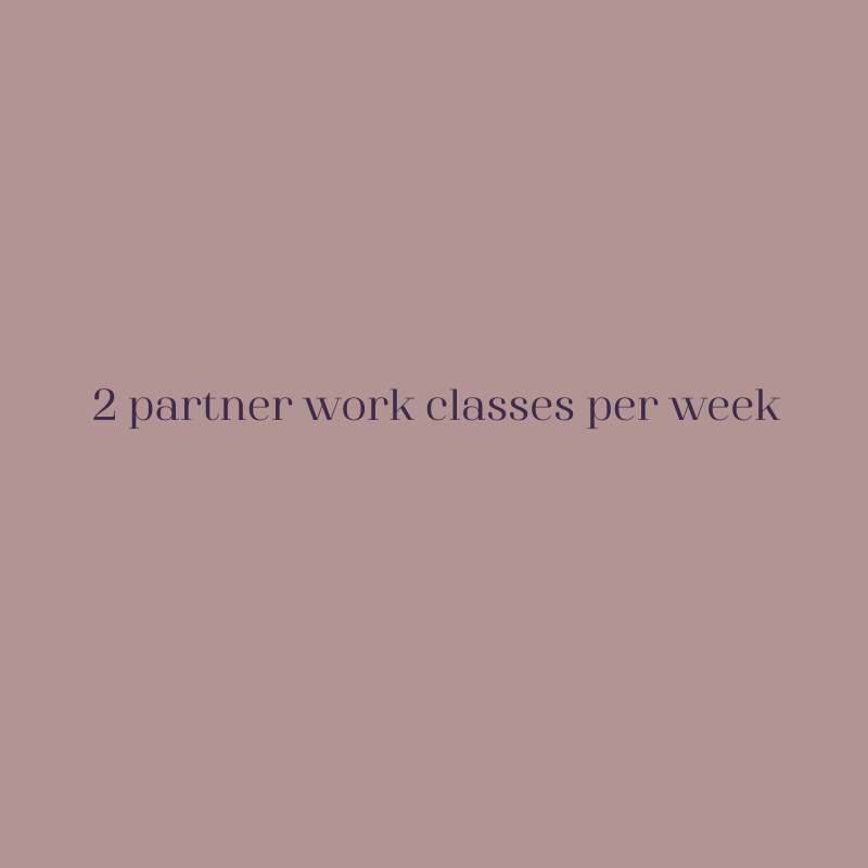 2 classes / week: February (3 weeks)